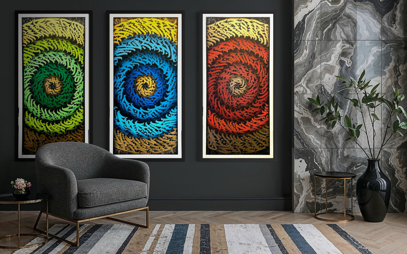 Elements of the Earth – Calligraffiti Born from Nature’s Pulse