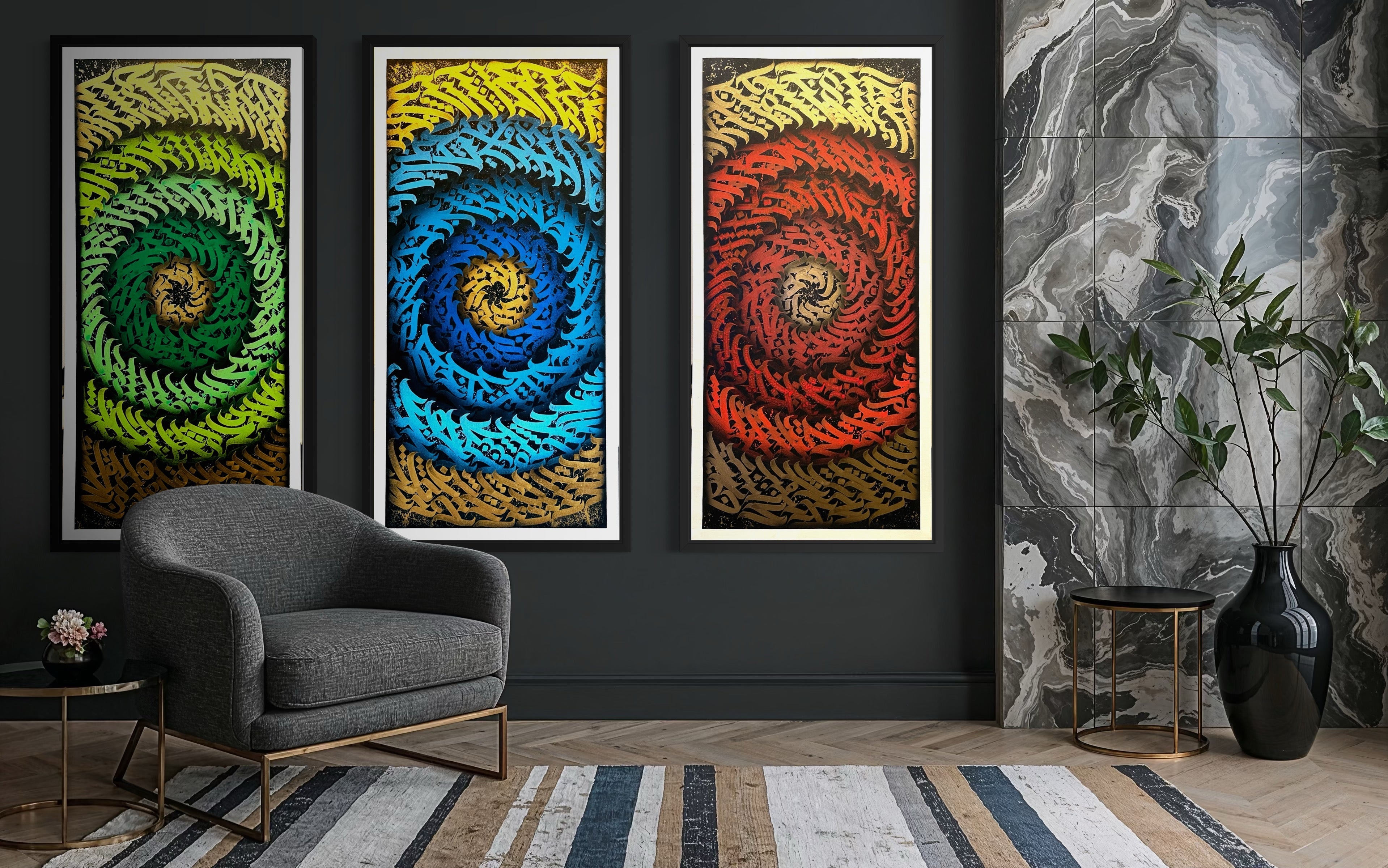 Elements of the Earth – Calligraffiti Born from Nature’s Pulse