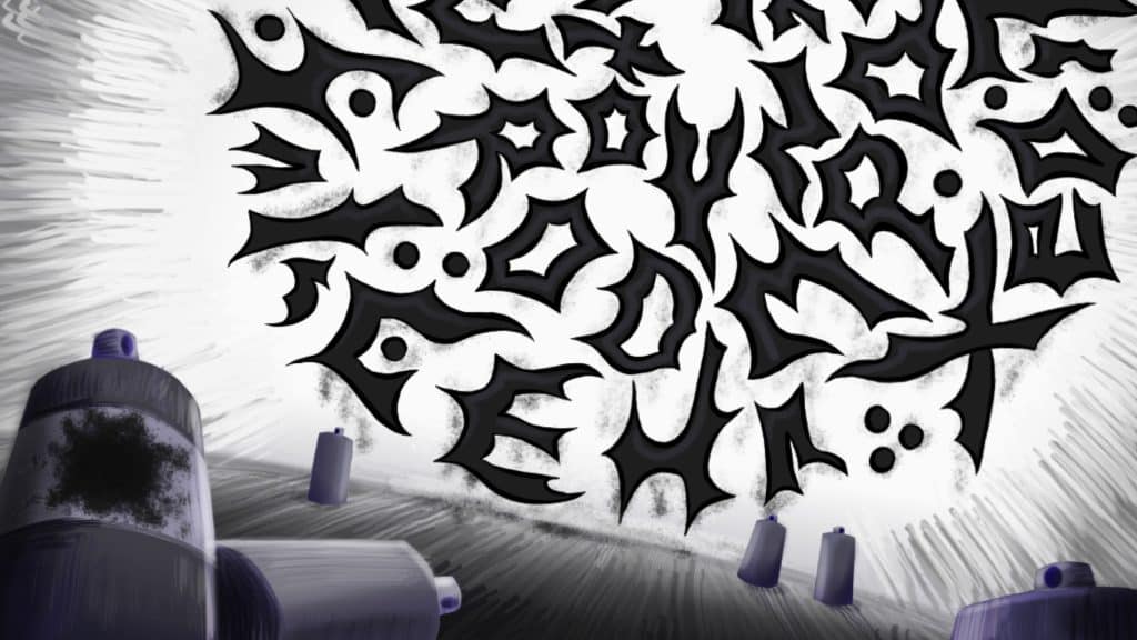 Burnzy Art Featured in Trill Magazine: Exploring the Mystery of Calligraffiti