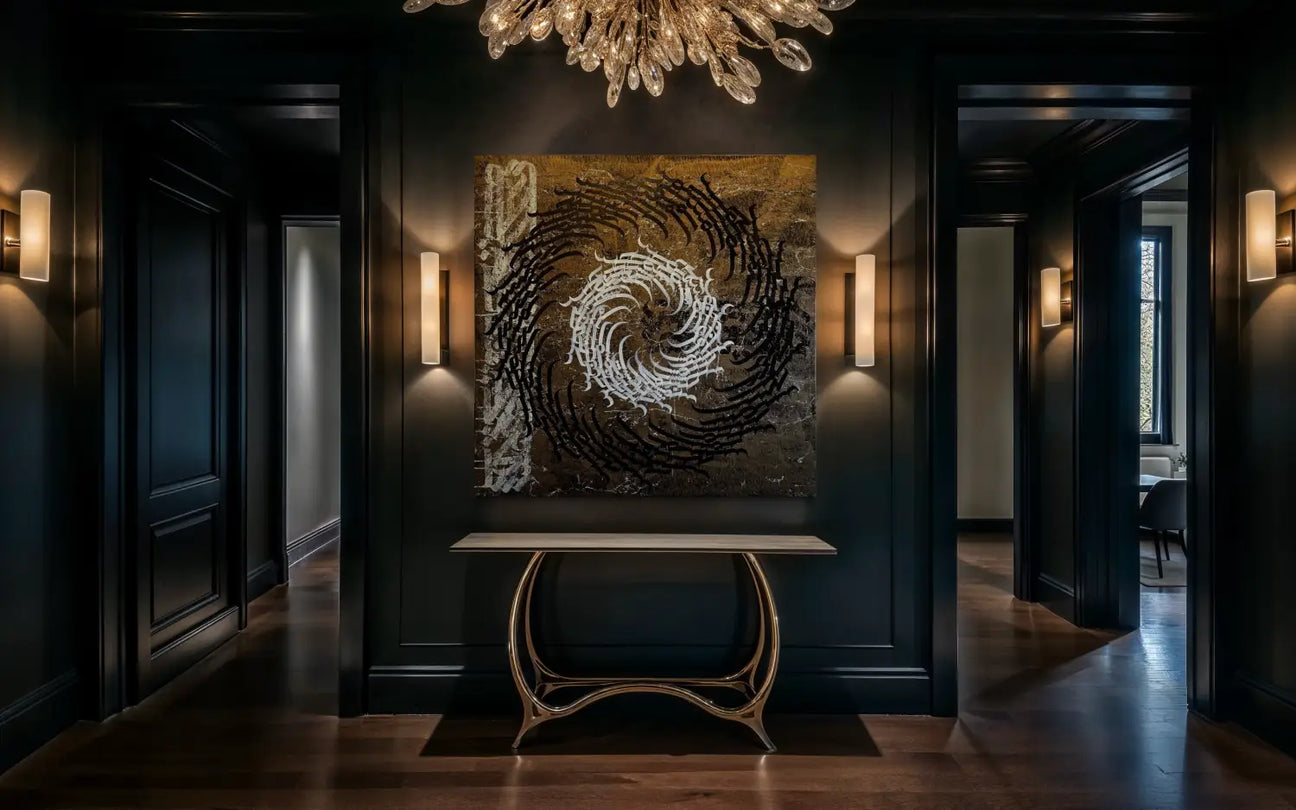 Bad Intentions: A Bold Calligraffiti Original by Burnzy Art