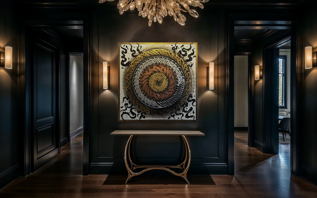 Raw Materials: A Pure Expression of Calligraffiti by Burnzy Art