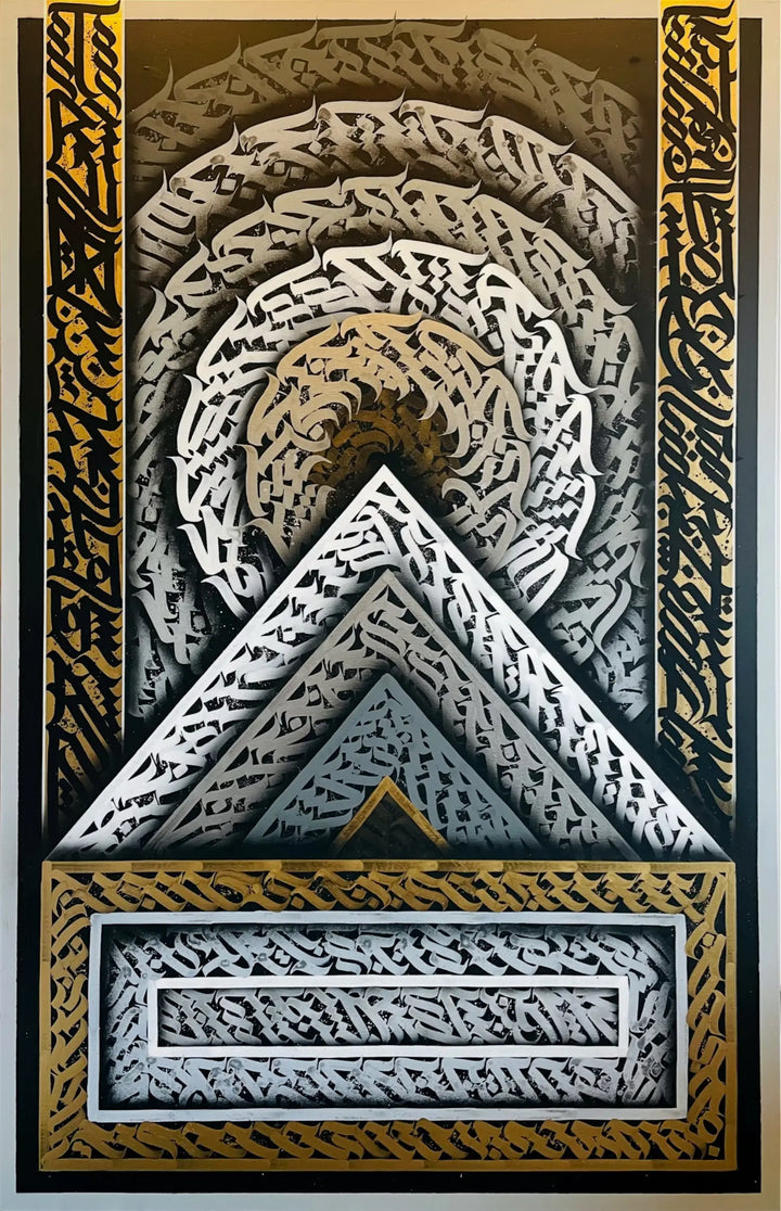 Burnzy art Calligaffiti architecture 