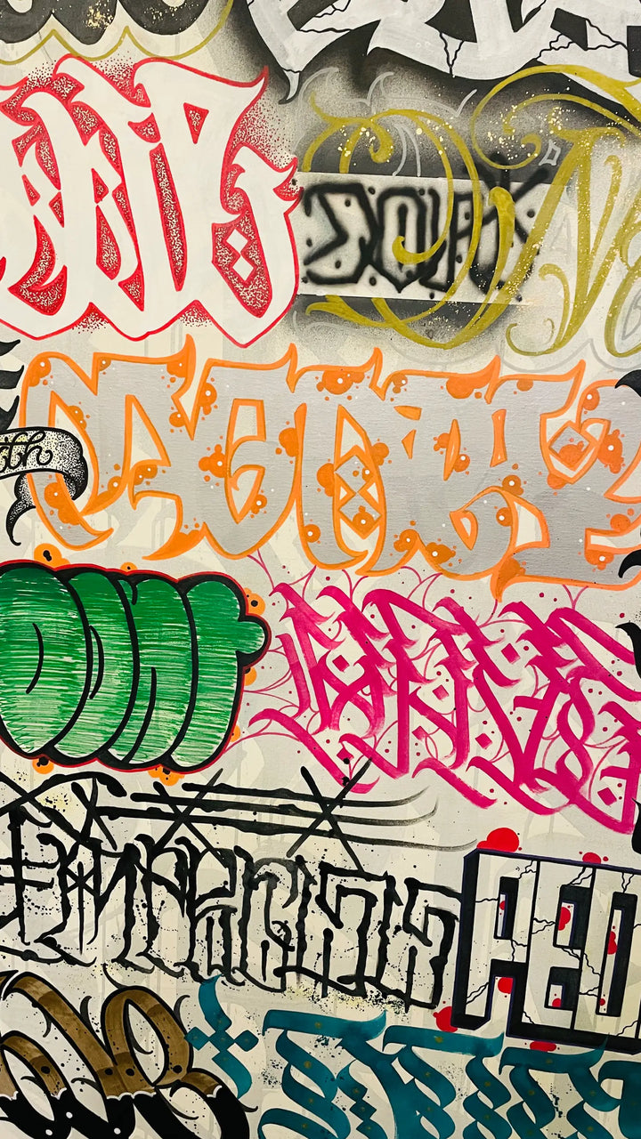 burnzyart Material world zoom view