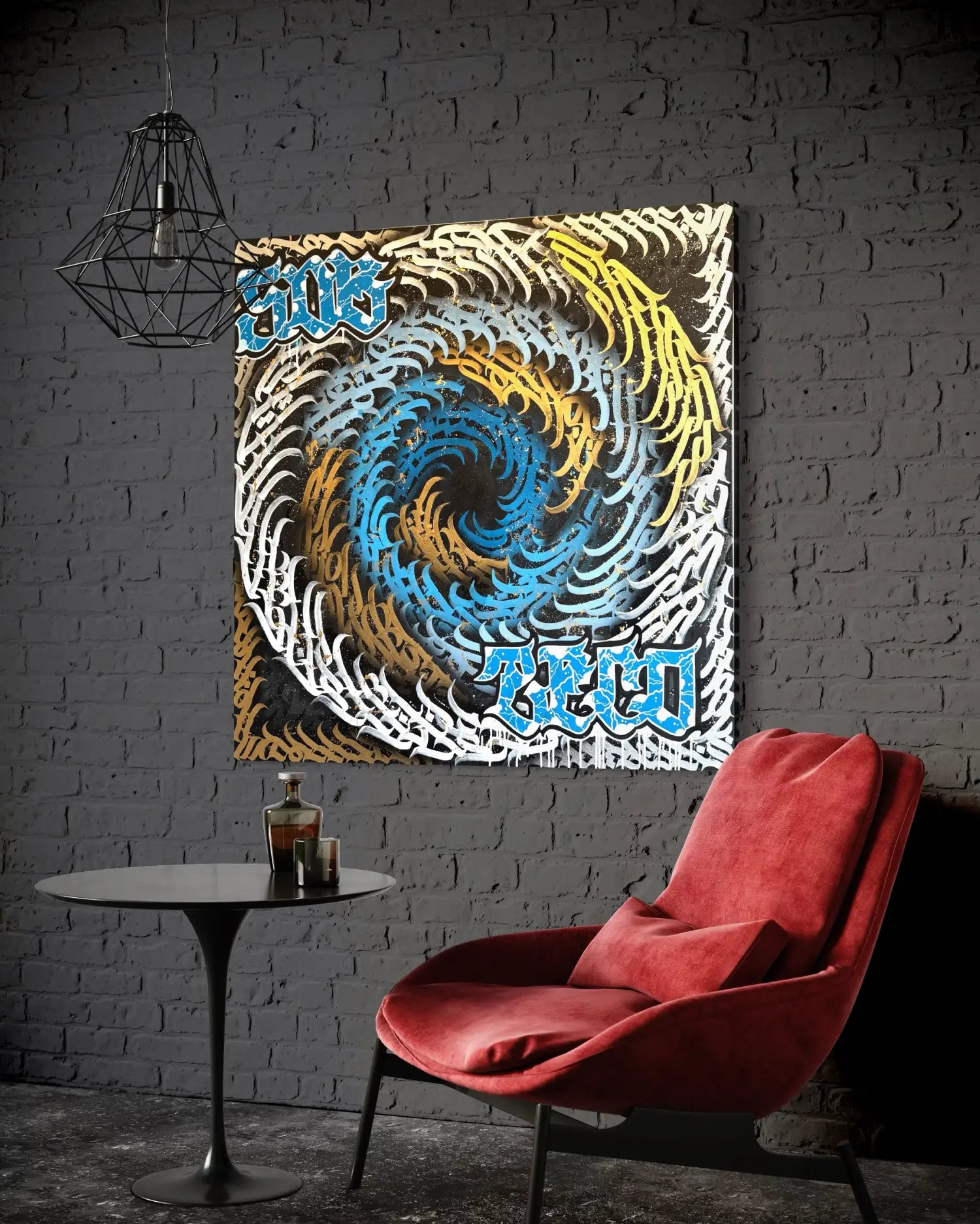 Burnzy art Sub zero room view