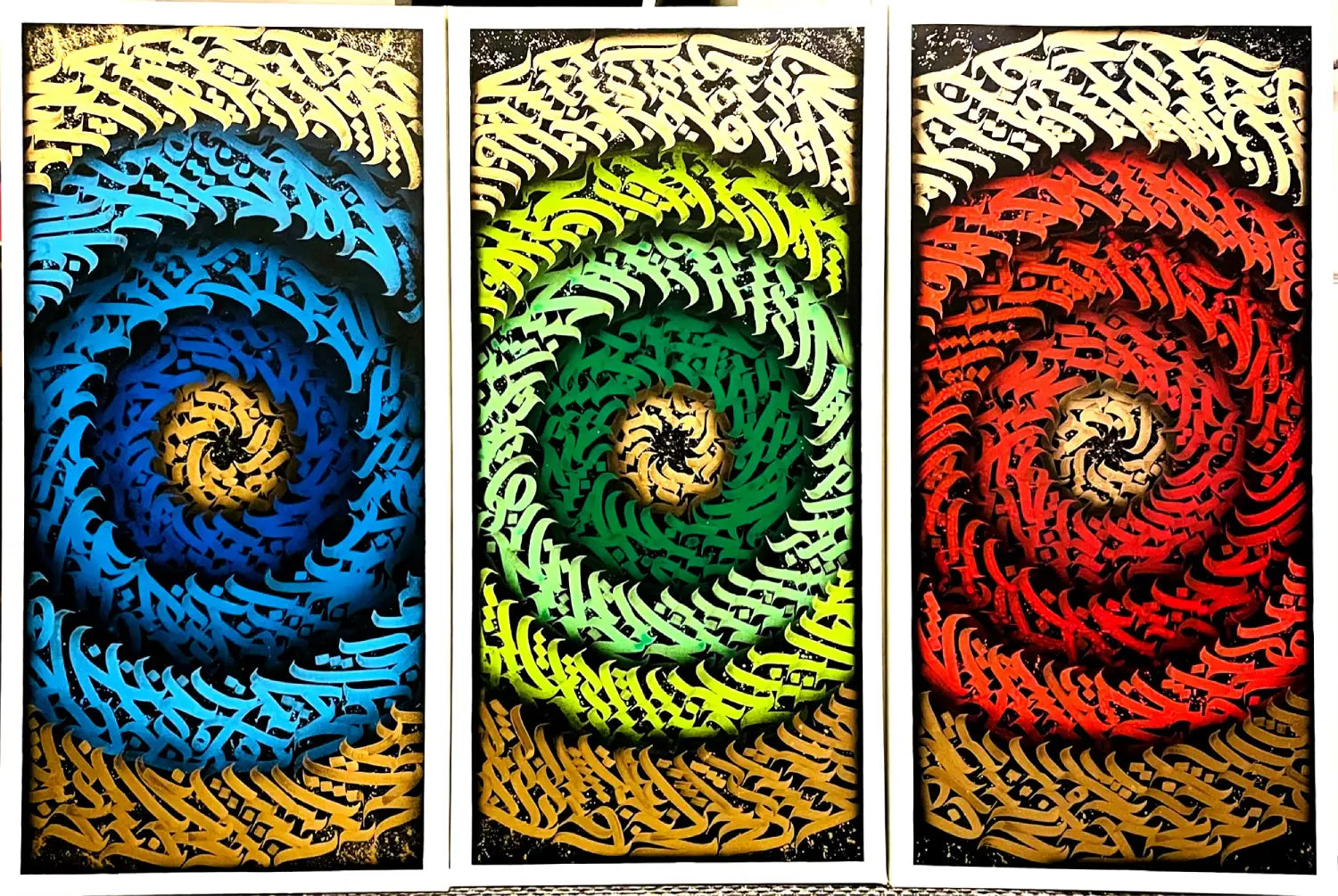 burnzyart Calligraffiti elements of the earth zoom 3 artwork