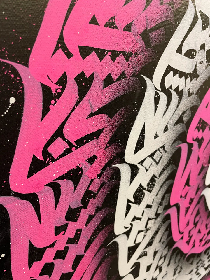 burnzyart Magenta madness top left