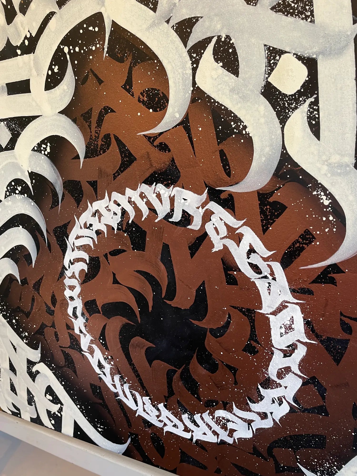 burnzyart Stackz  bottom zoom view