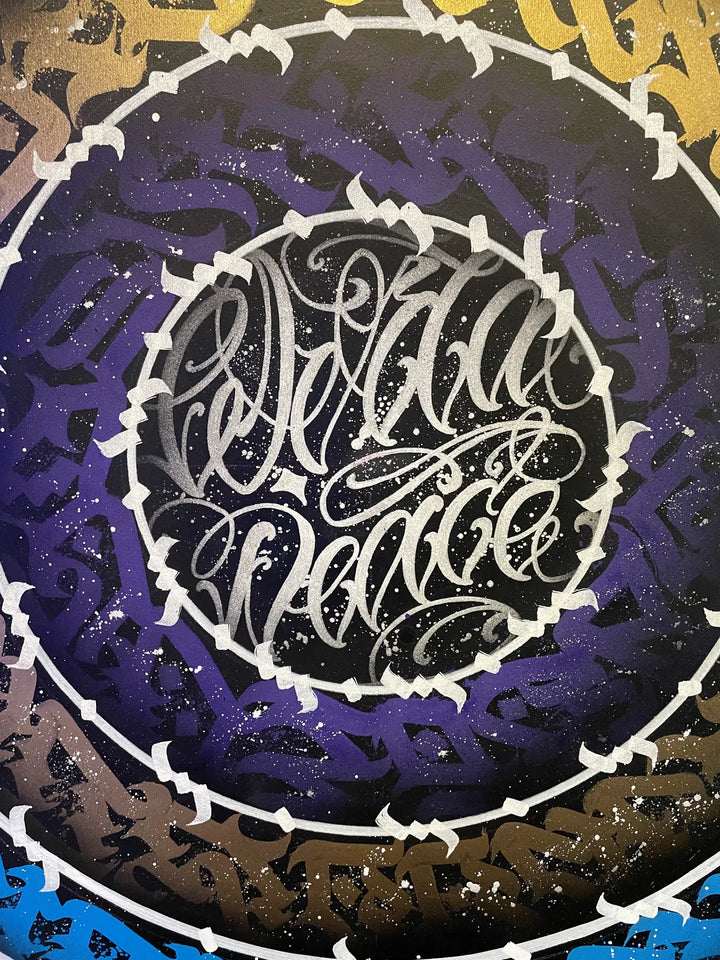 burnzyart World Peace zoom view