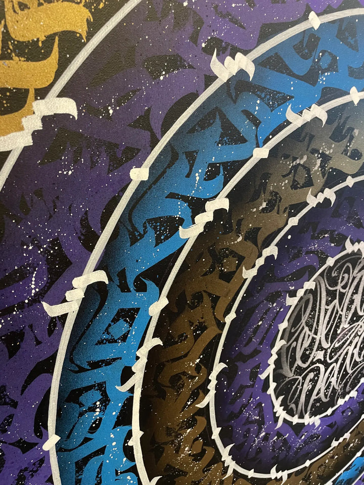 burnzyart World Peace top-left view angle